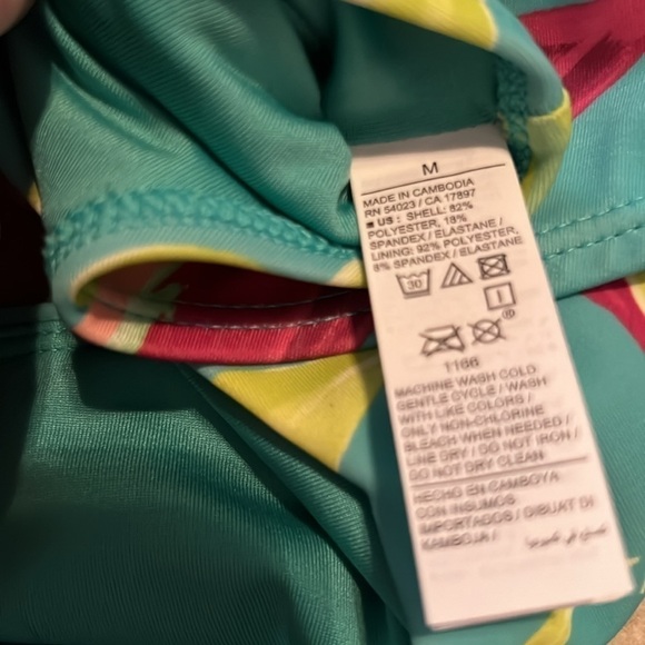 Old Navy Pattern Swim Suit Bottoms - Picture 4 of 4